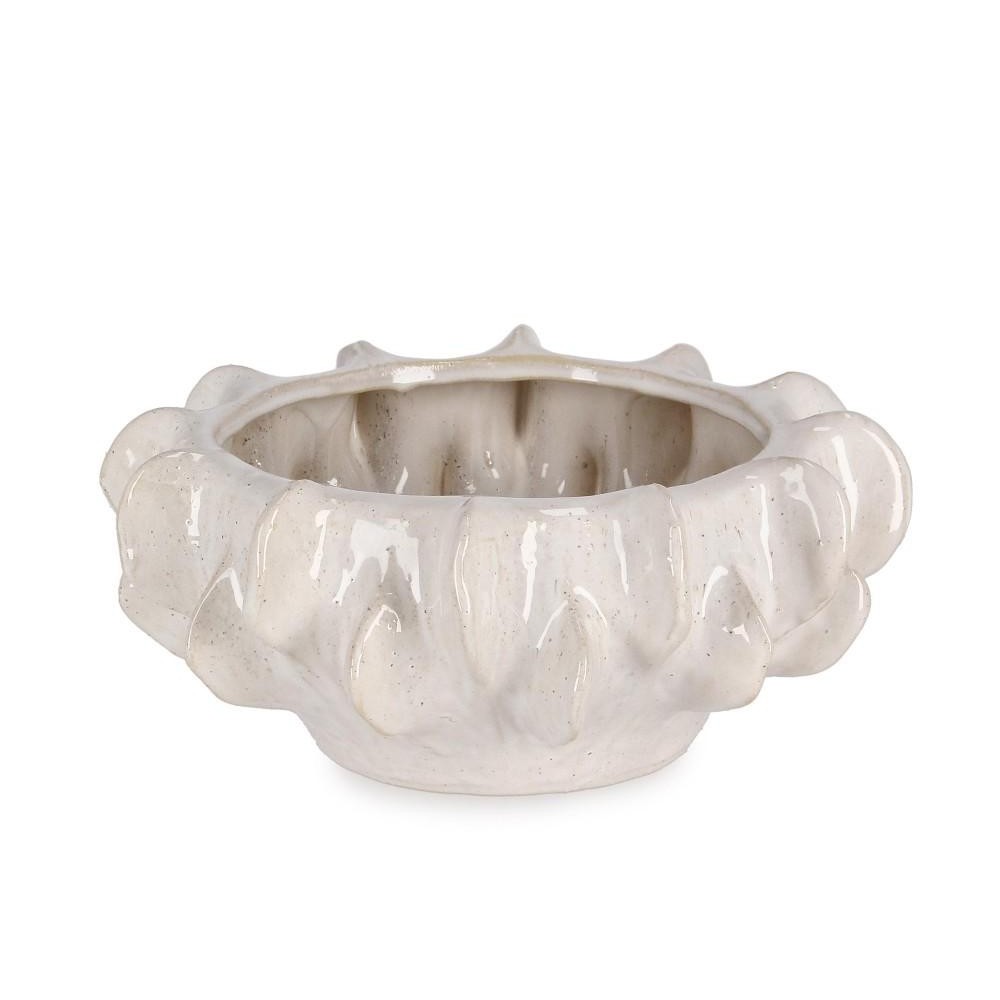 CIOTOLA DECORATIVA CRESTY BIANCO D.25,5